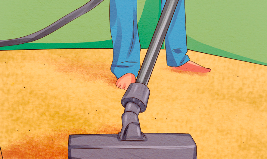 Cómo limpiar tu alfombra