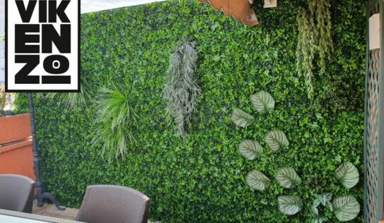 Jardines verticales artificiales: tendencia en decoración por VIKENZO NATURE