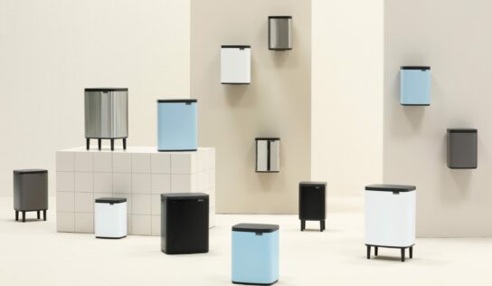 Brabantia presenta los cubos Bo y Bo Hi de 4, 7 y 12L, pequeños cubos con gran diseño ideales para el baño