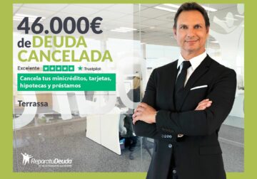 Repara tu Deuda Abogados cancela 46.000€ en Terrassa (Barcelona) con la Ley de la Segunda Oportunidad