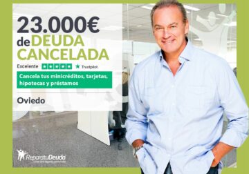 Repara tu Deuda Abogados cancela 23.000€ en Oviedo (Asturias) con la Ley de Segunda Oportunidad