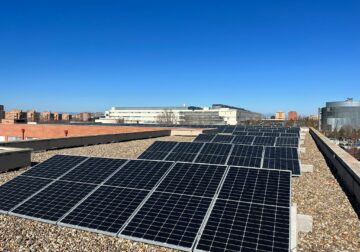 Isla Solar instala paneles solares en el IES Jimena Menéndez Pidal de Fuenlabrada