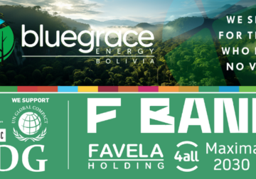 Bluegrace Energy Bolivia contribuye a la creación del Banco de la Favela en Brasil