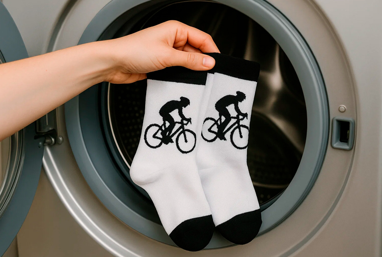 La importancia de lavar correctamente los calcetines de ciclismo: salud, confort y durabilidad