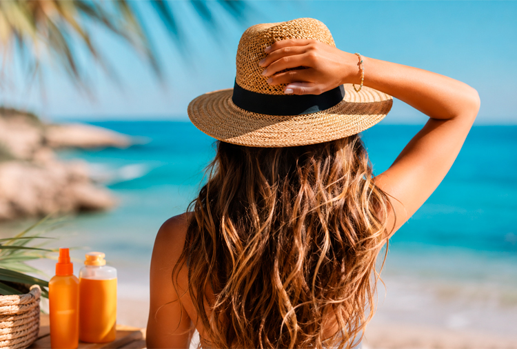 Cómo proteger tu cabello del sol, el cloro y el mar este verano